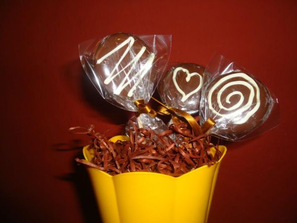 Kit pirulitos de chocolate